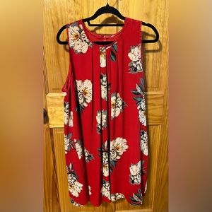 Umgee Red Dress Size XL